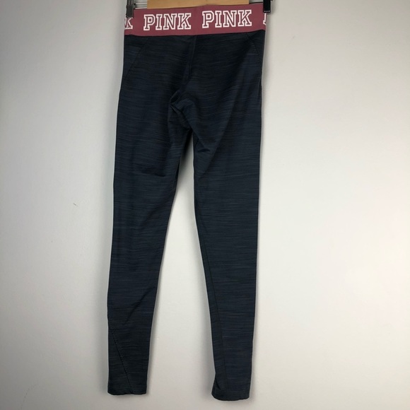 PINK by VICTORIA SECRET Pink Gray Athletic Pants Size Small - Picture 7 of 12